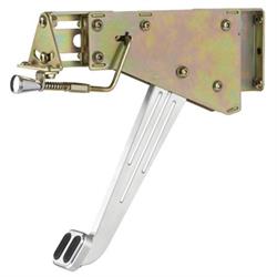 Lokar EFB-9001 Brushed Billet Aluminum Under Dash E-Brake Assembly