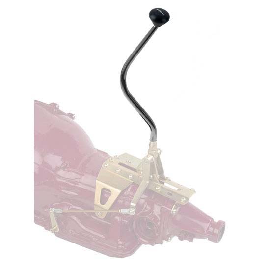 Lokar ATS6350GB Auto Trans Shifter, GM TH-350, 16 Inch, Black Knob