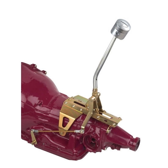 Lokar ATS64L60R1P Auto Trans Shifter, GM 4L60, 32 Inch, Piston Knob