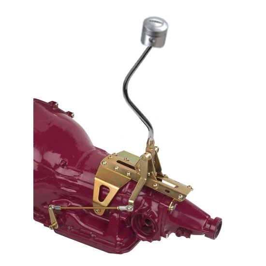 Lokar ATS6700GP Auto Trans Shifter, GM 700-R4, 16 Inch, Piston Knob