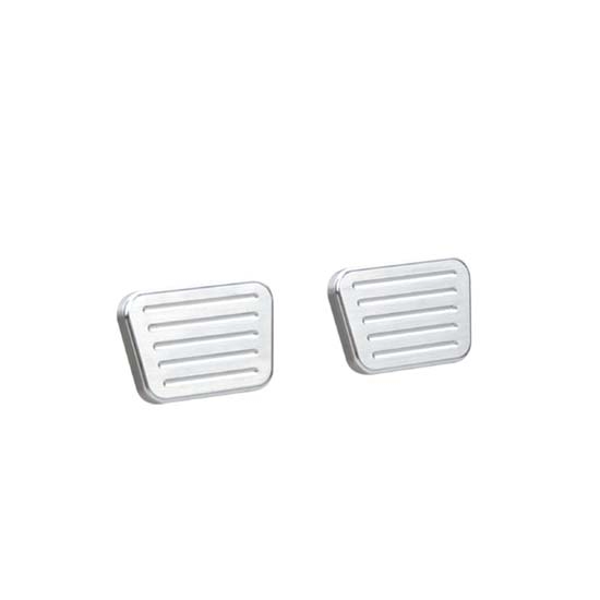Lokar BAG-6075 1955-1957 Chevy Billet Alum Brake/Clutch Pad, Brushed