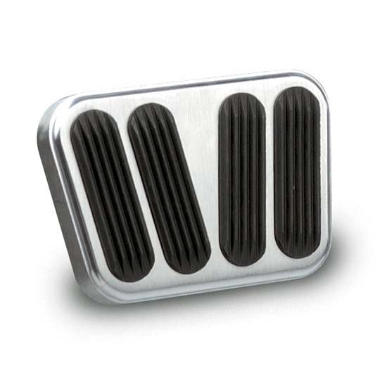 Lokar BAG-6090 88-98 Chevy Truck Billet Man. Brake/Clutch Pad w/Rubber