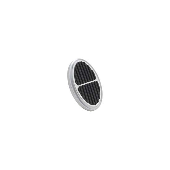 Lokar BAG-6109 Oval Billet Aluminum Dimmer Cover, Brushed