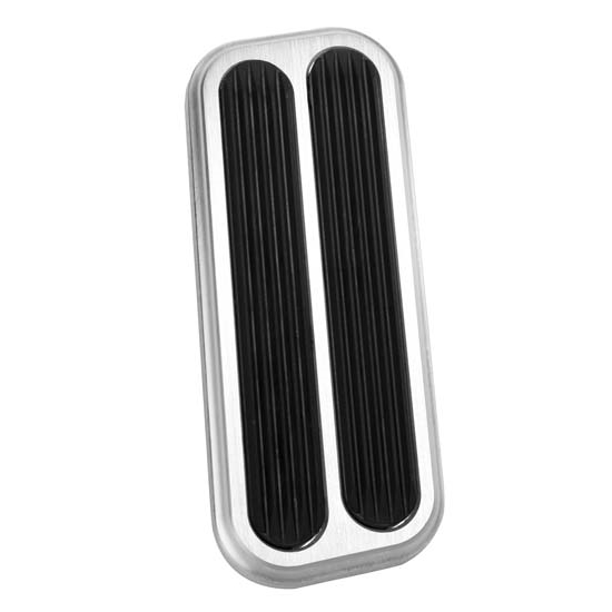 Lokar BAG-6157 2005-2006 Pontiac GTO Throttle Pad w/Rubber, Brushed