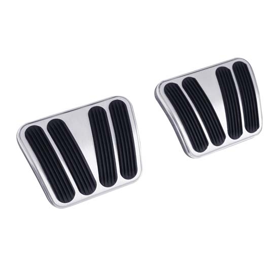 Lokar BAG-6168 67-72 Chevy/GMC Billet Man. Brake/Clutch Pad w/Rubber