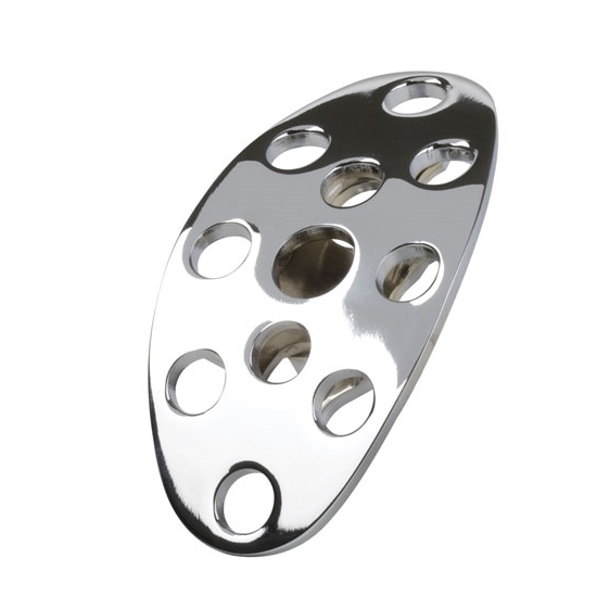 Lokar BAG-6170 Lakester Chromed Steel Dimmer Switch Cover