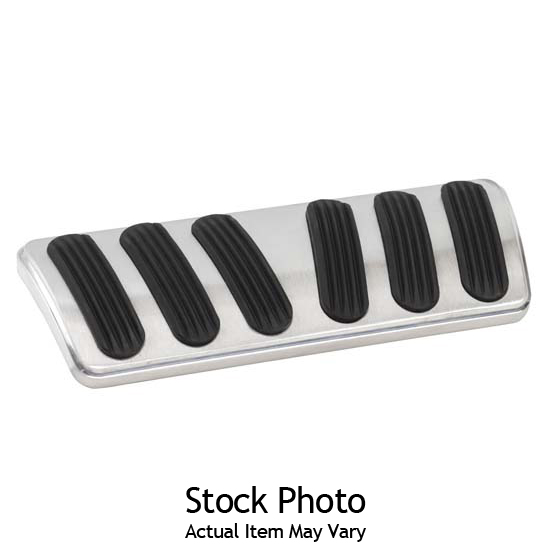 Lokar BAG-6180 67-76 Mopar Billet Alum Automatic Brake Pedal w/ Rubber