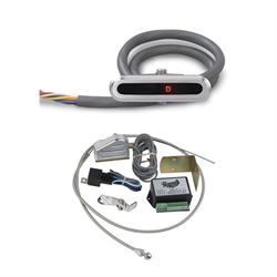 Lokar CIND-1715 Horiz. Alum. LED Dash Shift Indicator Kit, 350/400
