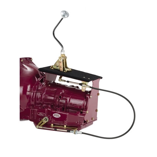 Lokar COS64R70WGM Cable Operated Shifter, 4R70W, Mushroom