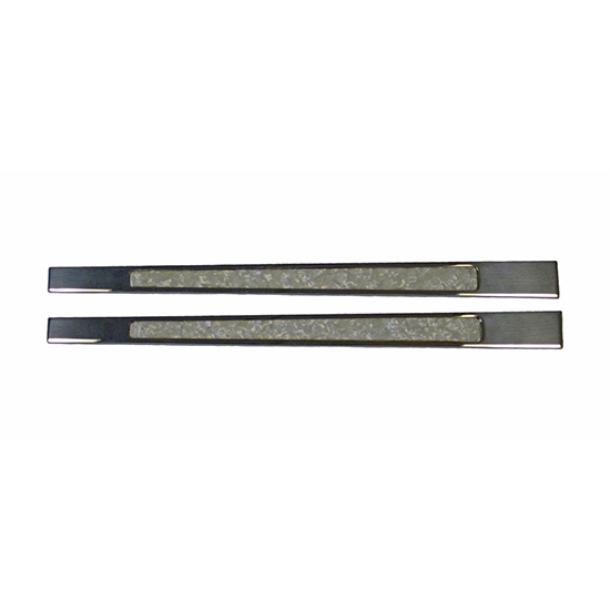 Lokar DSP-2005 Goolsby 1932 Ford Roadster Door Sill Plates, Mother of Pearl