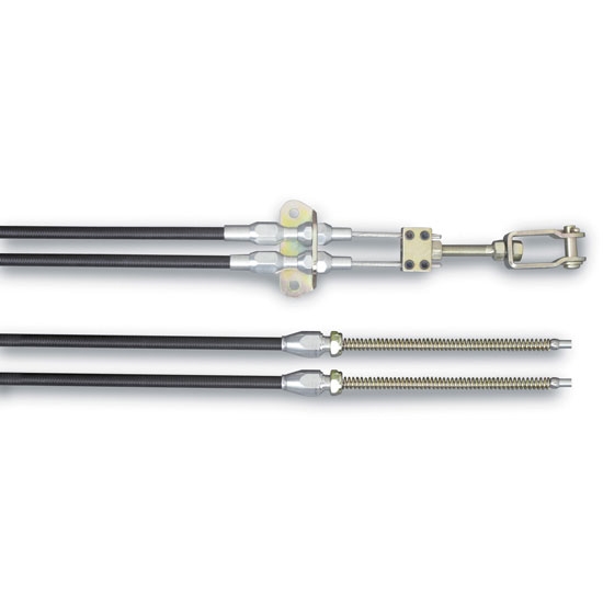 Lokar EC-80FU168 Universal E-Brake Cables, 168 In. Long, Black Housing