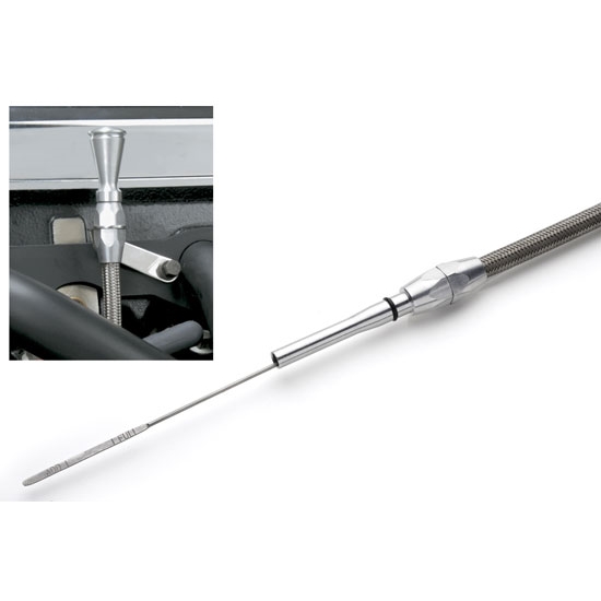 Lokar ED-5014 Flexible Engine Dipstick, 4.6 Modular Ford, 1994-Up