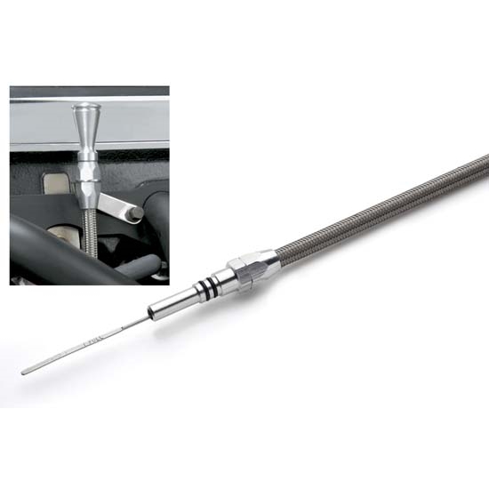 Lokar ED-5026 Flexible Engine Oil Dipstick, Big Block Chrysler 361-440
