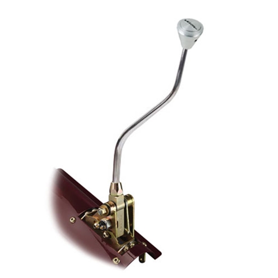 Lokar FMS6350BNL Floor Mount Trans Shifter, TH-350, 16 In., Lokar Knob
