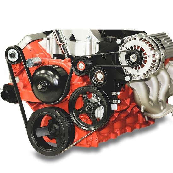 LS Classic Series GMLS5018B Truck Accessory Drive Kits, PS/No-AC