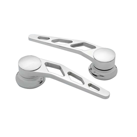 Lokar IDH-2007 Polished Billet Alum Door Handles, GM Pre-1949, Pair