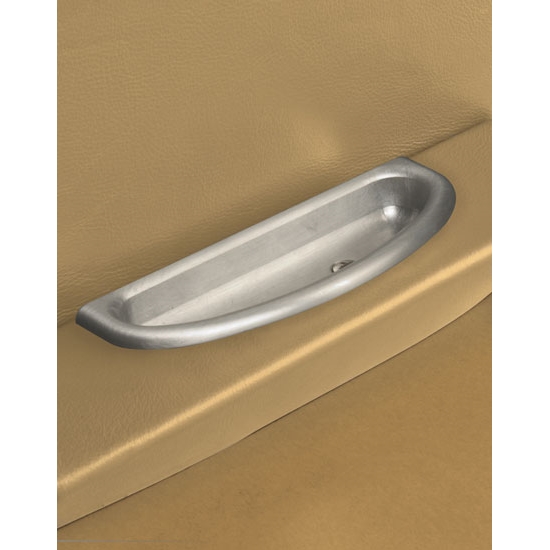 Lokar IDP-2002 Billet Alum Cresent Oval Arm Rest Door Pulls, Pair