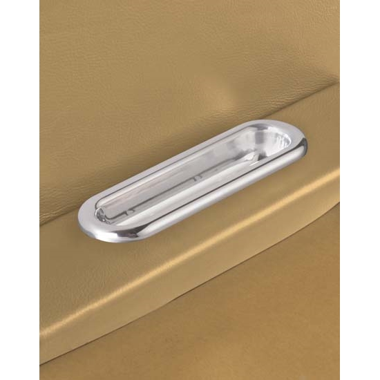 Lokar IDP-2005 Polished Billet Arm Rest Door Pulls, Pair