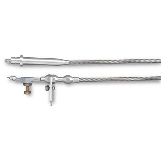 Lokar KD-20C4BLD84 Ford C-4 w/BD Hi-Tech Kickdown Cable Kit, 84 Inch