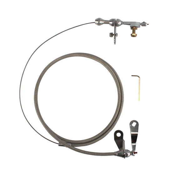 Lokar KD-20C4U Ford C-4 Trans Universal Kickdown Cable Kit