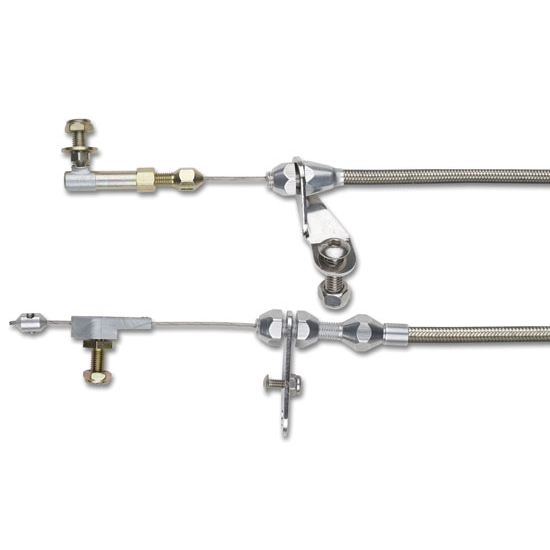 Lokar KD-20PGHT72 Powerglide Trans Hi-Tech Kickdown Cable Kit, 72 Inch