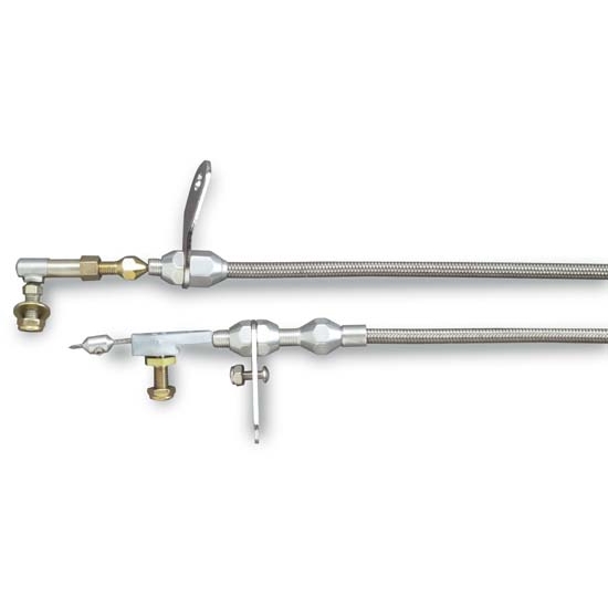 Lokar KDP-2518HT Polished Chrysler 518 Hi-Tech Kickdown Cable Kit
