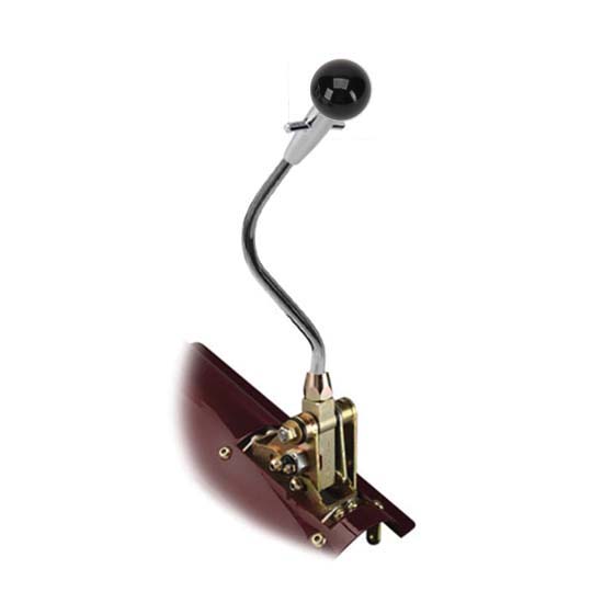 Speedway/Lokar 16 In Bench Bend Muscle Car Shifter, TH350/TH400, Black