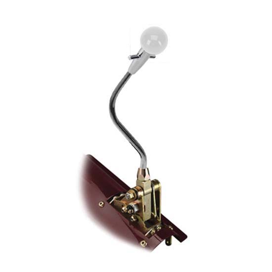 Speedway/Lokar 16 In Bench Bend Muscle Car Shifter, 4L60, White