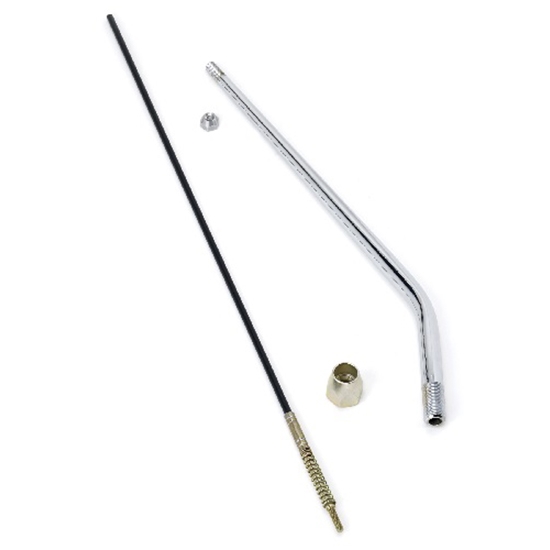 Lokar S-68152 32 Inch ATS Single Bend Chrome Shifter Lever Replace Kit