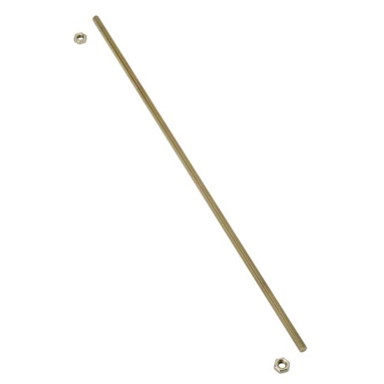 Lokar S-6996 1/4-28 Inch Threaded Linkage Rod, 15 Inch