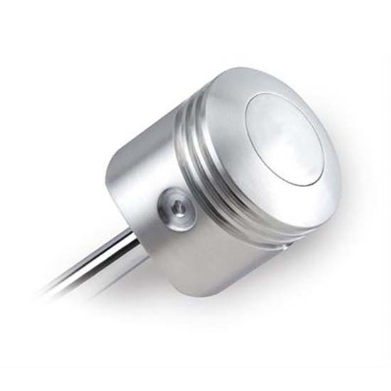 Lokar SK-6869 Auto Trans Shifter Knob, Satin Piston Plain Button