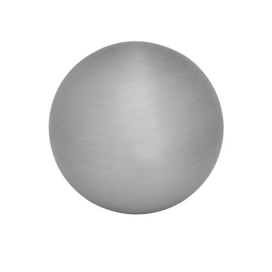Lokar SK-6912 Auto Trans 2 Inch Solid Round Shifter Knob, 3/8 Inch-24