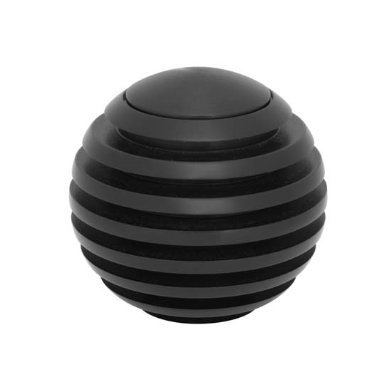 Lokar SK-6924 Auto Trans 2 Inch Venetian Shifter Knob 3/8-24 Black Button