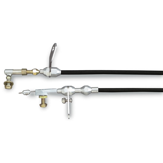 Lokar TC-1000EFI184 Hi-Tech Ford EFI Throttle Cable Kit, 84 Inch, Blk