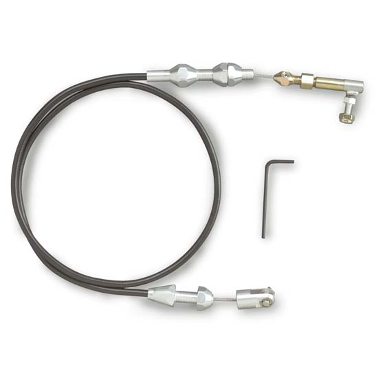 Lokar TC-1000U60 Universal Hi-Tech Throttle Cable Kit, 60 Inch, Black