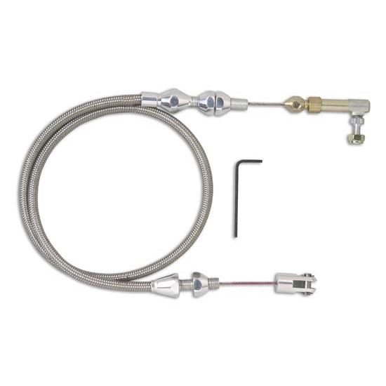 Lokar TCP-1000BG Polished Barry Grant 6 Shooter Hi-Tech Throttle Cable