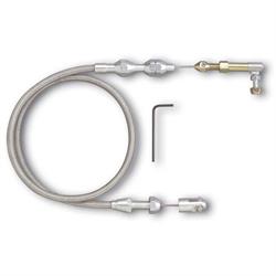 Lokar TCP-1000EFI48 Pol. Ford EFI Hi-Tech Throttle Cable Kit, 48 Inch