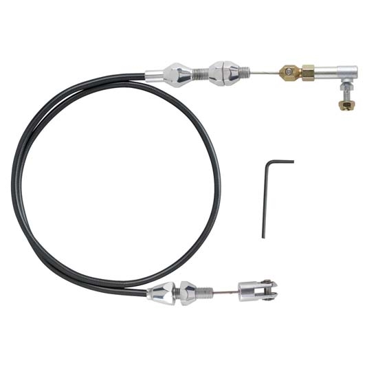 Lokar TCP-1000LS1U Pol. Universal 36 Inch LS1 Throttle Cable, Ramjet