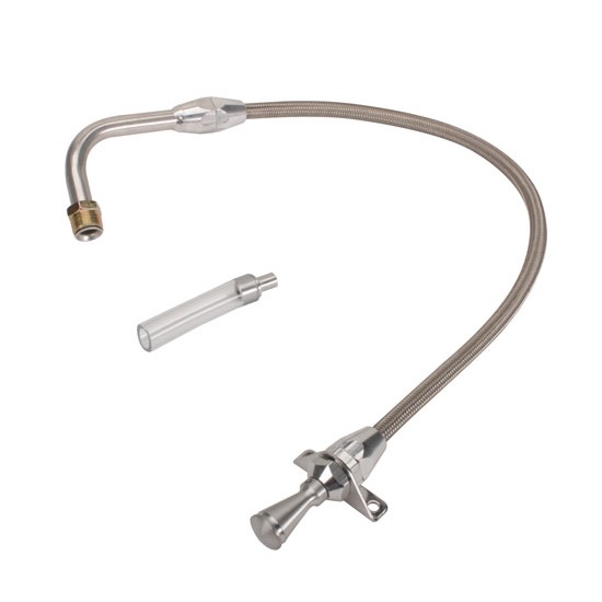 Lokar TD-30C4FMPAN36 Hi-Tech Trans Dipstick, Ford C-4, Firewall Mount