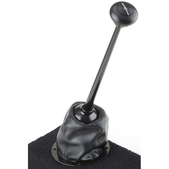 Lokar X70-BCLB Midnight Series Black Classic Round Shifter Boot w/Ring