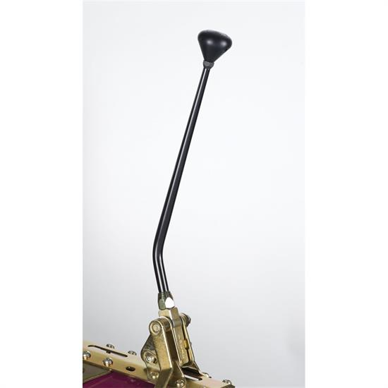 Lokar XATS6200DB Midnight Series Shifter, GM TH-200, 10 Inch, Mushroom