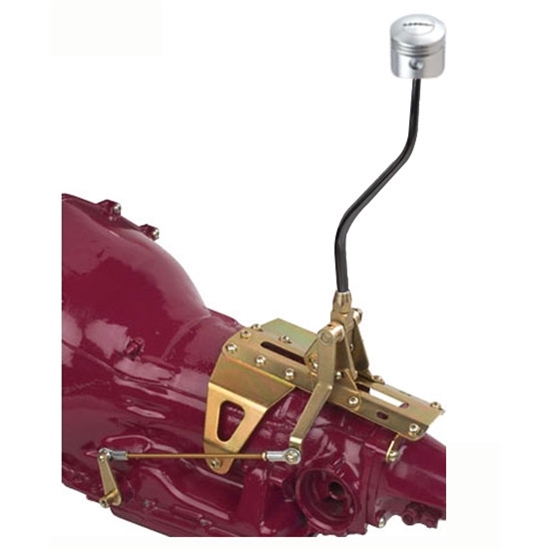 Lokar XATS6400ANP Midnight Series Shifter, TH400, 23 Inch, Piston