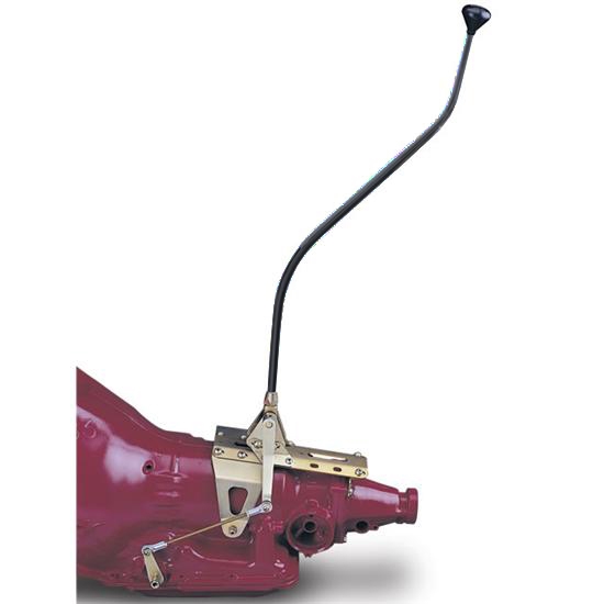 Lokar XATS64L80R2 Midnight Series Trans Shifter, 4L80, 32 In, Double