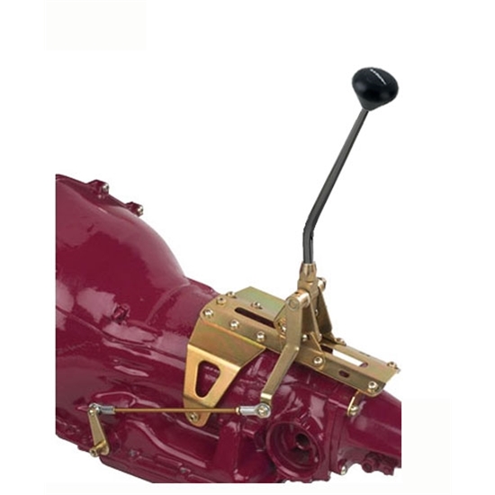 Lokar XATS6727AB Midnight Series Trans Shifter, Chrysler 727, 23 Inch
