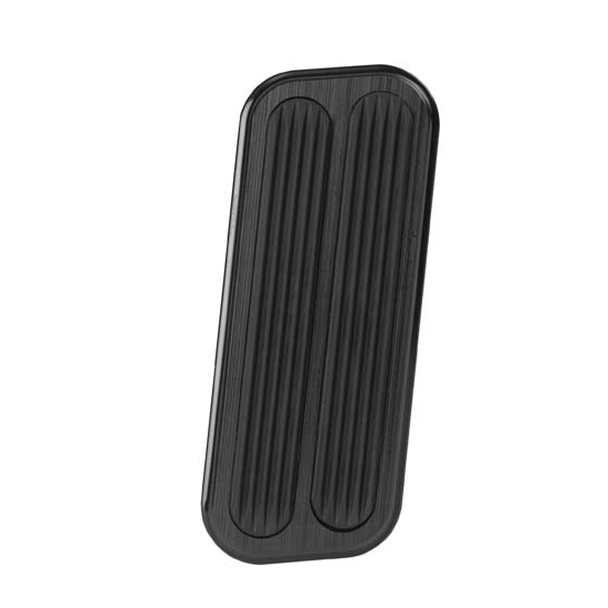 Lokar XBAG-6085 Midnight Series 73-98 Chevy Truck Throttle Pad, Rubber