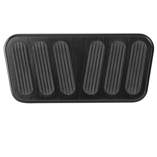 Lokar XBAG-6087 Midnight Series 76-03 Chevy Truck Brake Pad w/Rubber