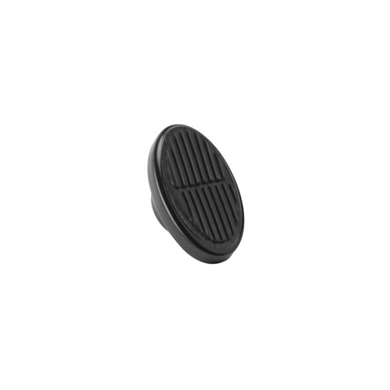 Lokar XBAG-6109 Midnight Series Oval Billet Aluminum Dimmer Cover