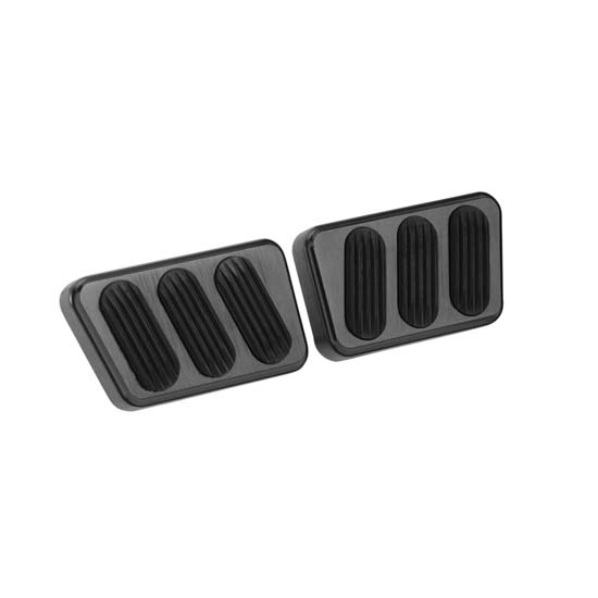 Lokar XBAG-6121 Midnight Series 64-70 Mustang Clutch/Brake Pad Man/Rub