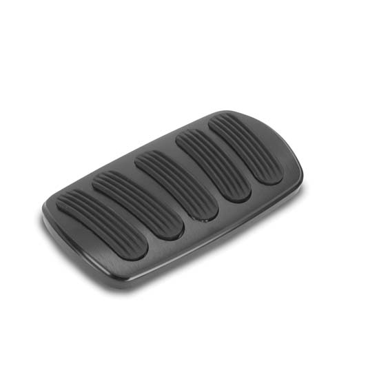 Lokar XBAG-6138 Midnight Series 55-57 Chevy XL Non-PWR Brake Pad w/Rub