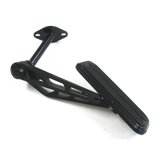 Lokar XBAG-6142 Midnight Series 68-72 Nova Billet Throttle Pedal w/Rub